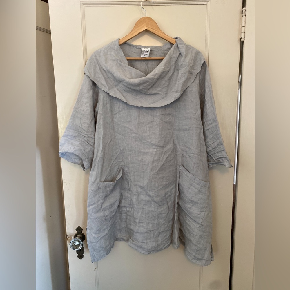 Match Point USA linen tunic